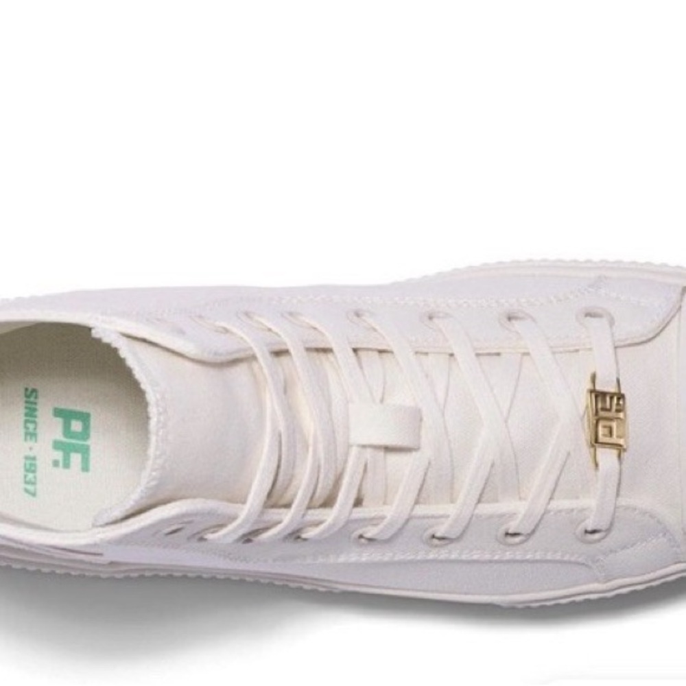 PF Flyers - Allston Hi Top Platform Canvas Sneakers - Picture 4 of 13